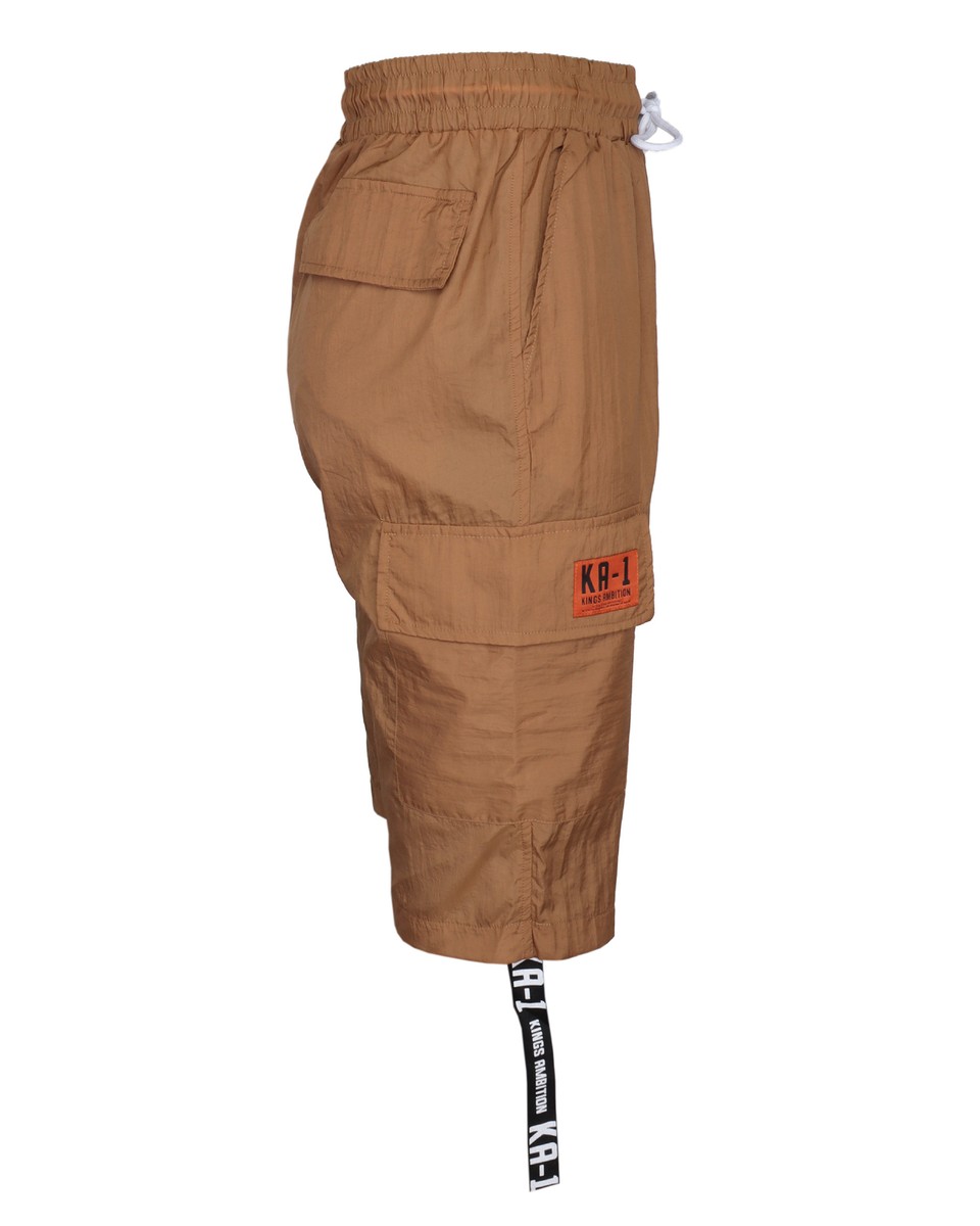 その他 K NWT KA-1 King's Ambition SHORTS drawstrings trousers camel luxury