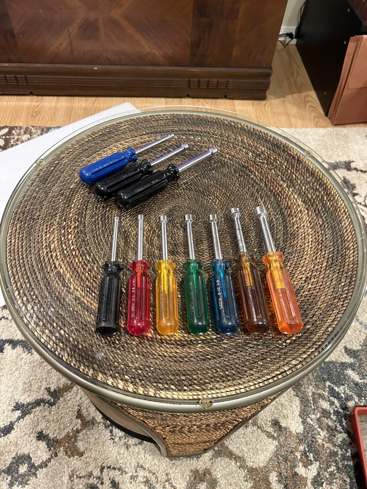 Vintage Vaco Nut Driver Lot SAE/Metric USA Klein 10 pcs. eBay