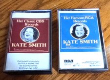 Kate Smith Music Cassettes Lot of 2
