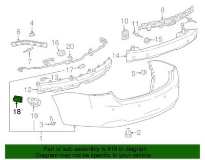 Genuine GM 2018-2020 Chevrolet Buick Cadillac Envision ATS Object