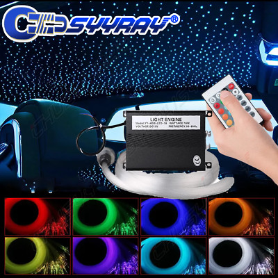 12V DIY Audio Fiber Optic Star Light kit Starry Sky Effect Fiber Optic Light