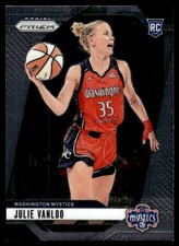 2024-25 Panini Prizm WNBA Julie Vanloo Rookie Washington Mystics #42