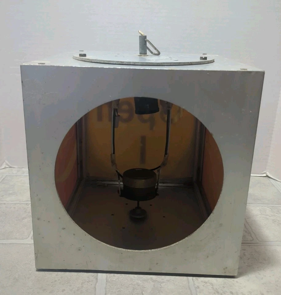 Винтажный Coca-Cola лампа дилер открытый знак квадратный куб 9 в квадратный куб - Изображение 4 из 4