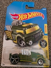 Hot Wheels Green Crate Racer 8/10 Experimotors 2015 Sealed 195/365