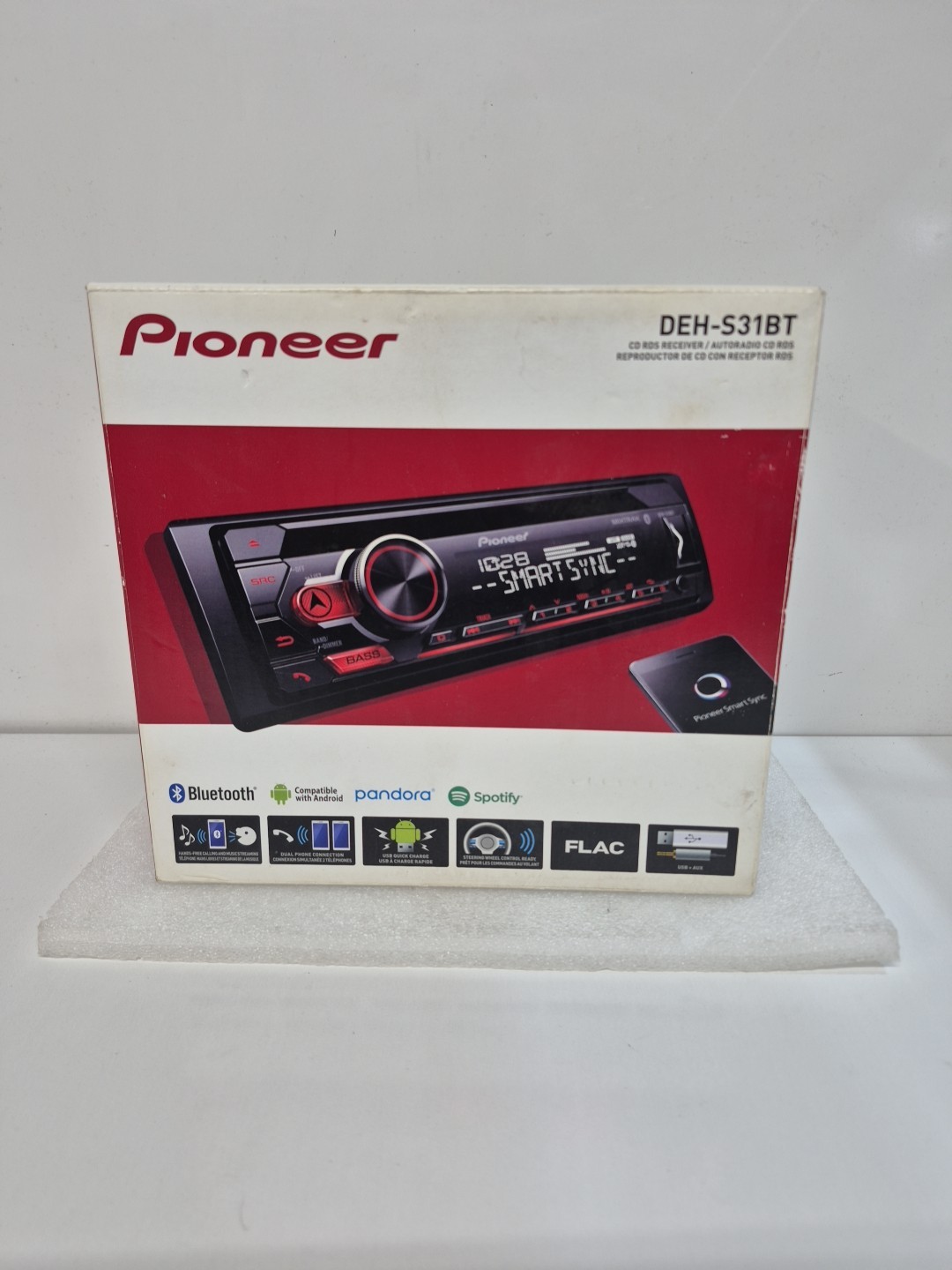 Pioneer DEH-S31BT In-dash - Pioneer Smart Sync App Bluetooth
