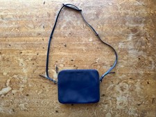 RADLEY LEATHER HANDBAG CROSSBODY LAPTOP IPAD BAG SHOULDER STRAP NAVY