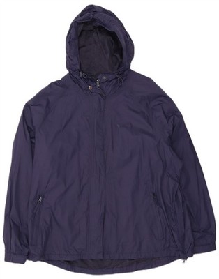 Mountain Warehouse Damen Regenjacke mit Kapuze UK 22 3XL dunkelblau Nylon AK05