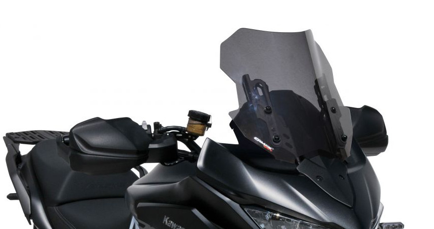 Bulle sport Ermax Kawasaki 1100 Versys S SE saute-vent noir clair 0303S87 2025