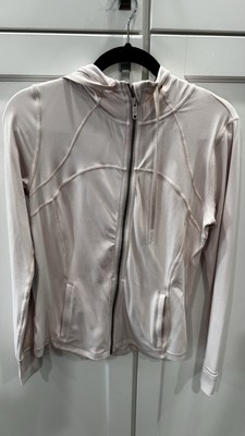 Lululemon Define Hooded Nulu Jacket Size 10 Feathered Pink | eBay