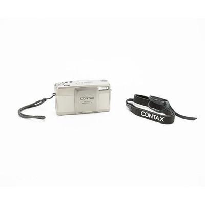 Contax TVS-III 35mm Point  Shoot Camera, Silver with Zeiss Vario Sonnar 30-60mm