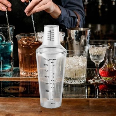 Cocktails Shaker Drink Shaker Leakproof Mixing Tin Multi Functional Bar Tool