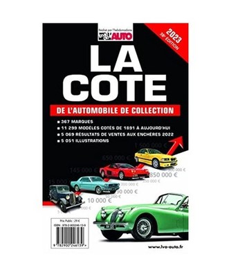 La cote de l'automobile de collection