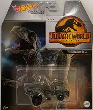 Hot Wheels Character Cars Jurassic World Dominion Velociraptor 'Beta'