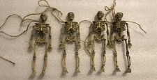 Halloween X4 Hanging Skeleton Decorations GS1D23