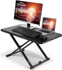 30" Wide Black Adjustable Standing Desk - BRAND NEW, FREE SHIPPING