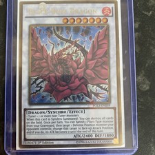 PGL3-DE059 SCHWARZER ROSENDRACHE GOLD RARE 1.AUFLAGE YuGiOh KARTE