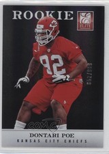 2012 Elite Rookie 652/999 Dontari Poe #122 9b4