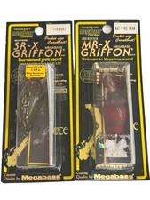Megabass Griffon MRX SRX Set 2pcs Matte Fire Claw Itogori New Unused Japan