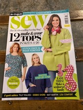Sew Magazine Sewing Mag Issue 106 January 2018