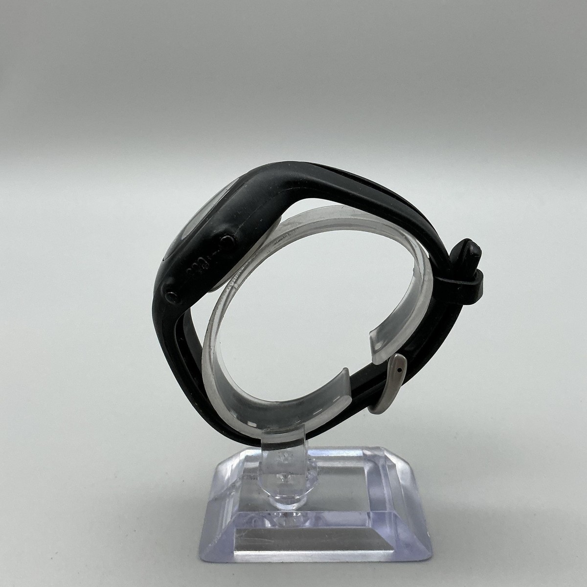 美品★NIKE ナイキ WK0006 ネイビー×シルバー 電池交換済/稼働品 Nike Men Triax Watch 38mm Black Digital Chronograph Backlight