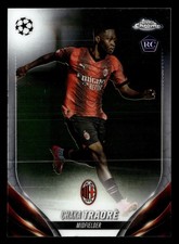Chaka Traorè 2023-24 Topps Chrome UEFA Club Competitions #25 A.C. Milan ROOKIE