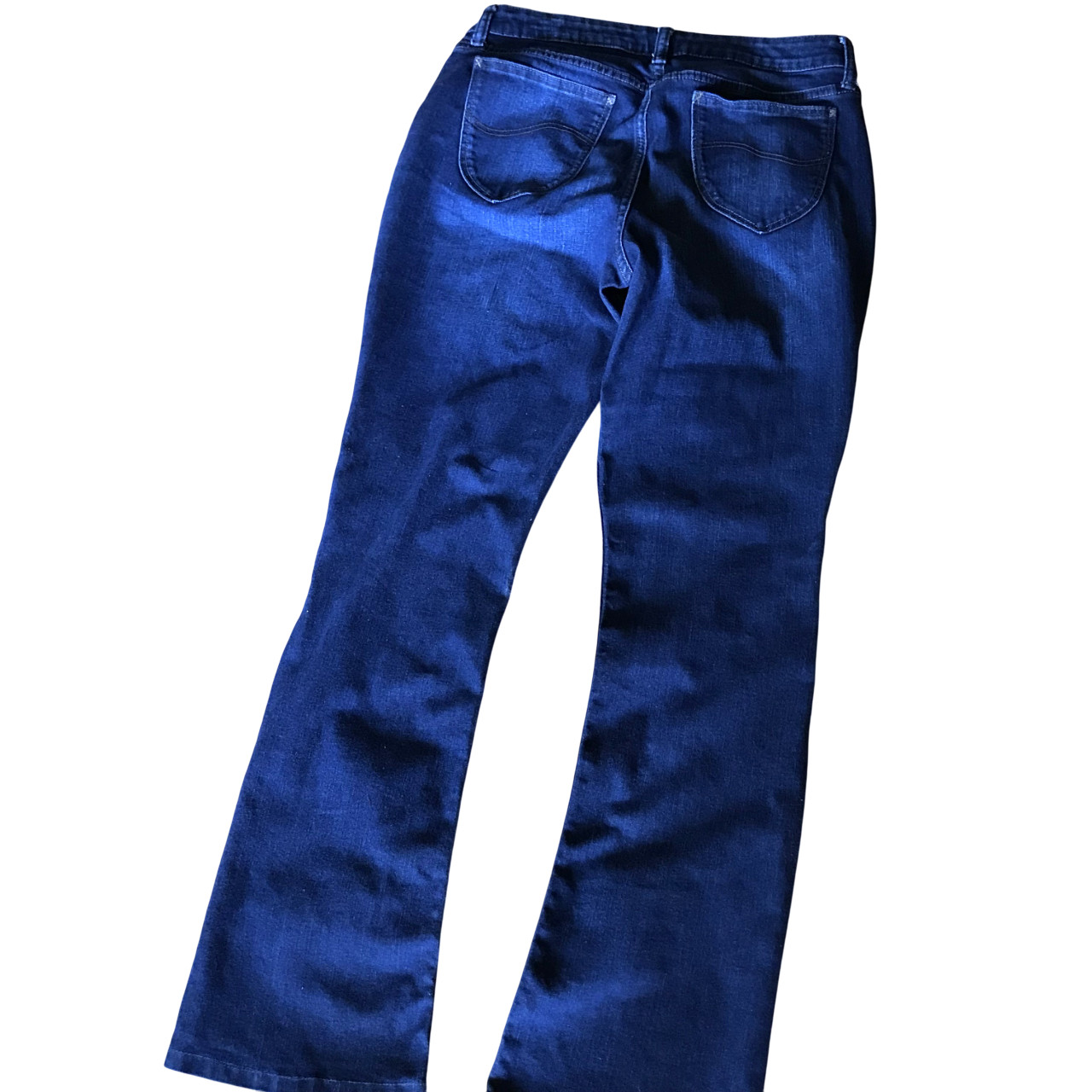 Upcycled Denim Patchwork Jeans: Raw Edge Patches,… - image 2