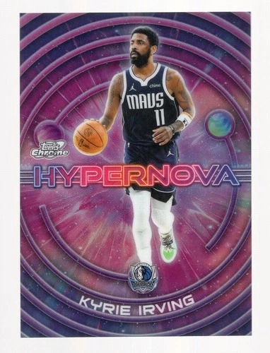 KYRIE IRVING 2025-26 TOPPS CHROME COSMIC HYPERNOVA #HN-11 MAVERICKS CASE HIT SSP