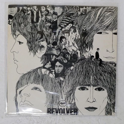 BEATLES REVOLVER APPLE AP8443 Japan VINYL LP