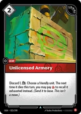 Riftbound Unlicensed Armory (23/352) Origins NM