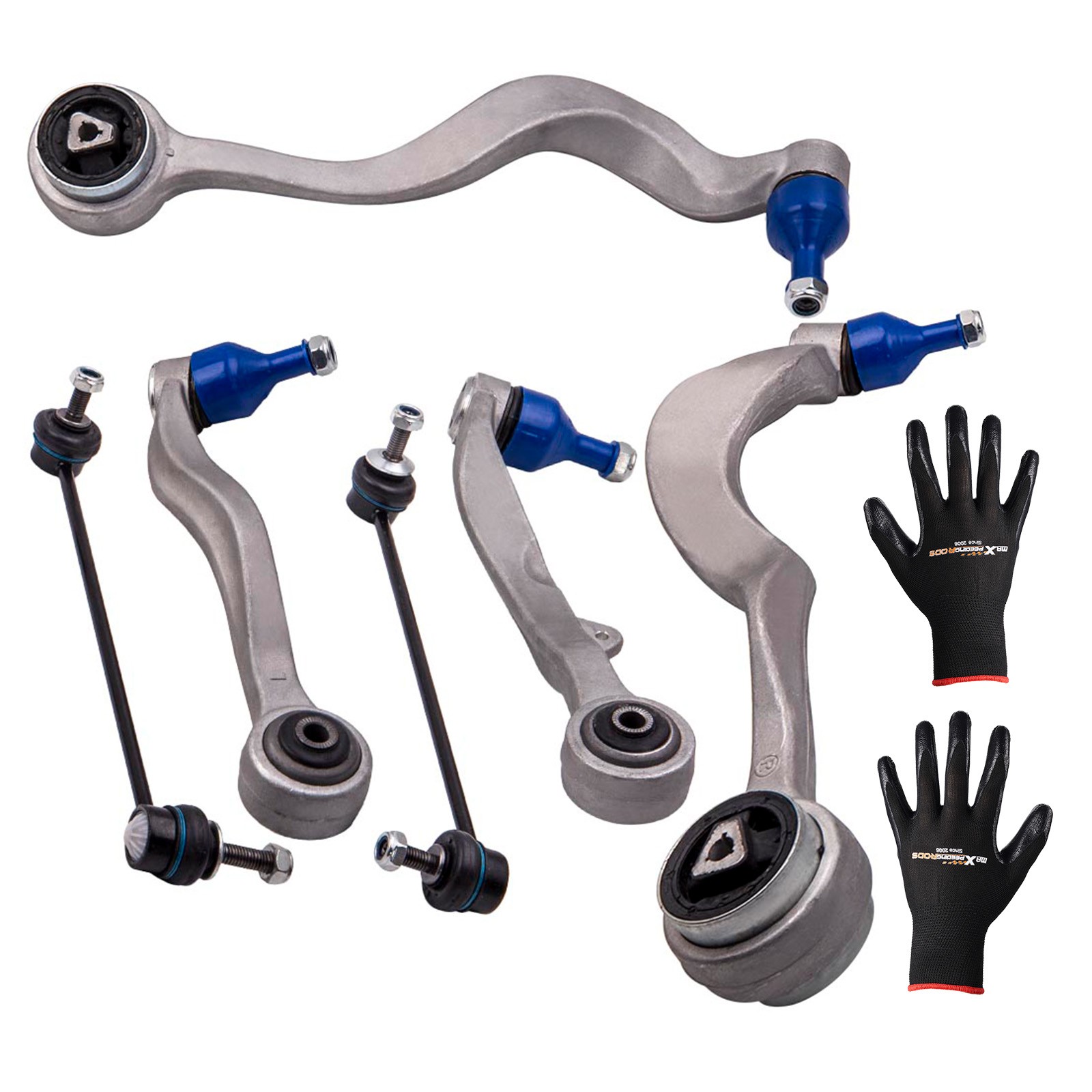 6x Front Axle Upper Lower Wishbones Control Arm Stabiliser Links for BMW E60 E61 - Image 4