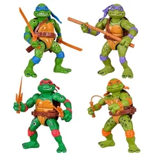 TMNT Movie Stars 4-PACK Teenage Mutant Ninja Turtles Action Figures Box