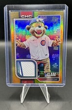 2026 Topps Series 1 Celebration Clark Cubs Mascot Worn Relic /50 #MAS-CLK
