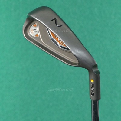 RARE Ping G10 Yellow Dot Single 2 Iron WRX Project X Rifle 6.0 Steel Stiff