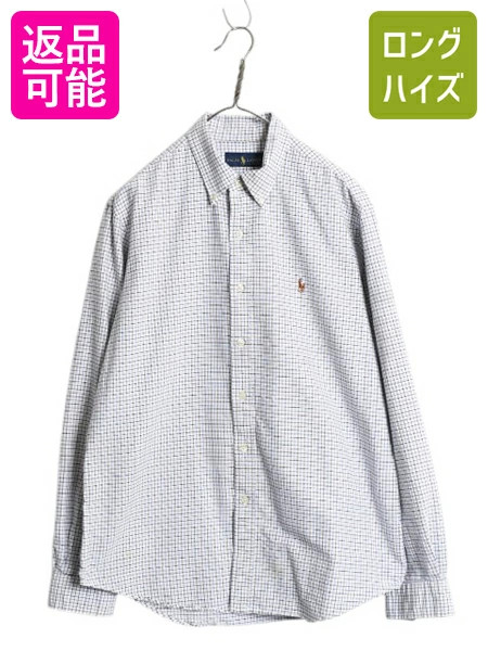 Ralph Lauren Check Oxford L Cotton Casual Shirt Japan