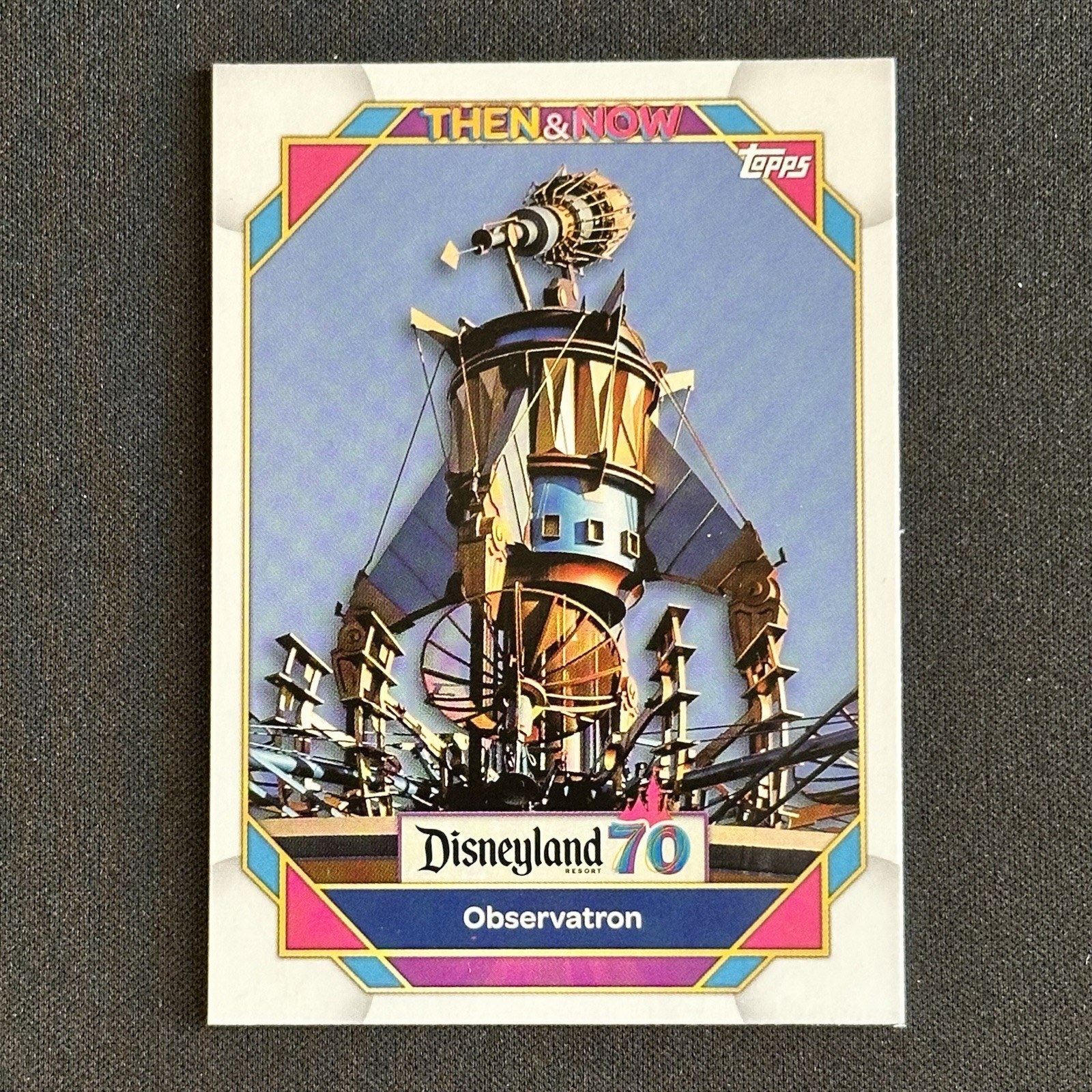 2025 Topps Disneyland 70th Anniversary Observation Then & Now #59