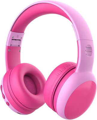 Kids Bluetooth Headphones, Over-Ear Toddler Headphones with Microphone, 85Db/94D