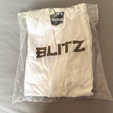 Blitz White Student Jujitsu Martial Arts Uniform Gi Size 170, 10oz