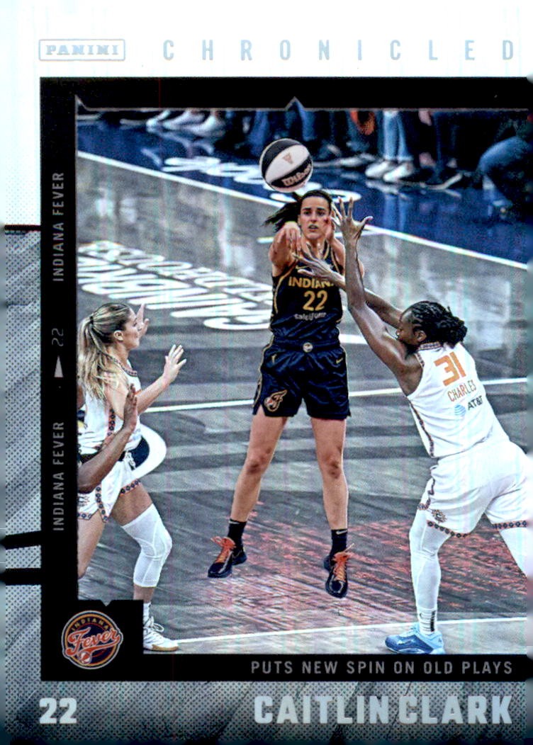 2025 Panini Caitlin Clark Chronicled #48 Caitlin Clark HOLO FOIL