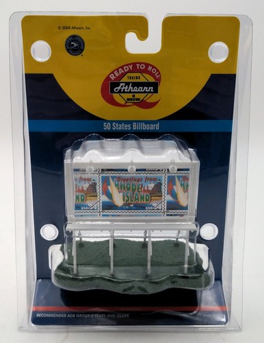 Valla publicitaria Athearn 93389 escala HO USPS 50 estados Rhode Island | Condition: New