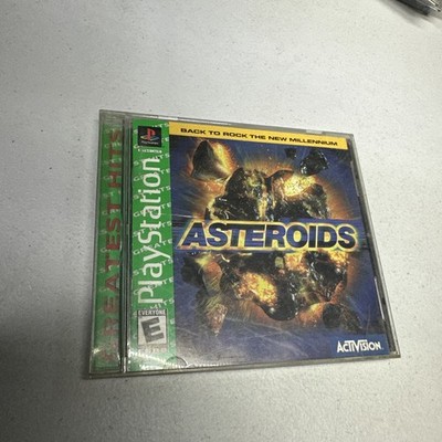Asteroids ORIGINAL (Sony Playstation 1 ps1) Complete,  Tested Clean!