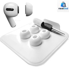 Replacement Ear Tips for AirPods Pro 3rd with Cleaner Pen,2Pairs M/L