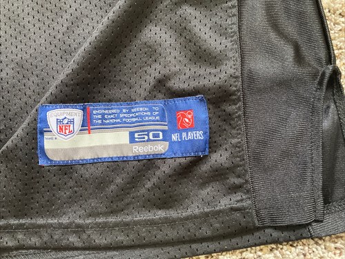 NFL Pittsburgh Steelers Roethlisberger #7 Reebok Jersey Football Men's 50 Black - Picture 6 of 8