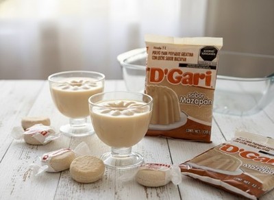 D'gari gelatin, marzipan flavor - mazapan *3pcs*