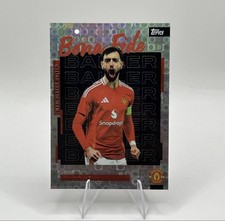 2025/26 Topps Manchester United Team Set Bruno Fernandes Bona Fide Ballers Halo