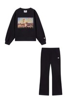 Champion Legacy-Sweatanzug FüR MäDchen Schwarz