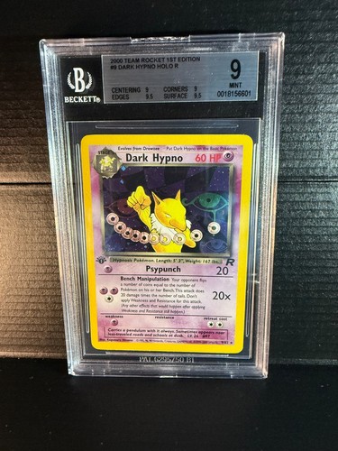 Dark Hypno (1st Edition) graded BGS 9 for sale on eBay