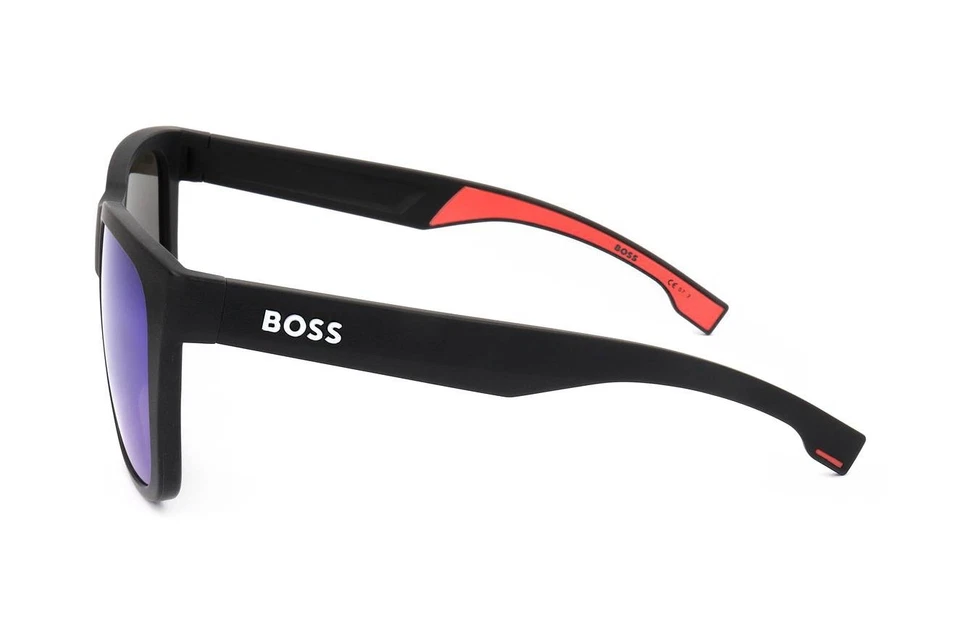Gafas de sol para hombre Hugo Boss BOSS 1453/F/S BLX NEGRO MATE ROJO 61/14/145 Foto 3 de 3