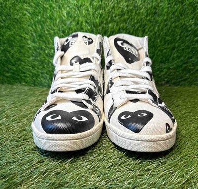 Converse x Comme des Garcons Pro Multi Heart PLAY Men's Size 11