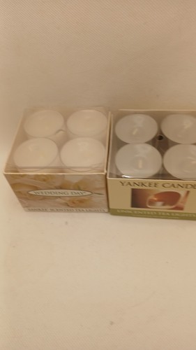 Yankee Candle Wedding Day Teelichter 12 Stück offene Box - 12 unparfümierte Teelichter - Bild 2 von 3