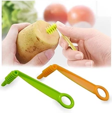 2 Pack Manual Spiral Slicer for Cucumber Carrot Potato Kitchen Tool